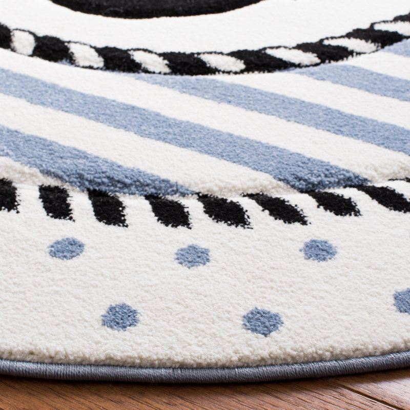 Hickman Kids 100 Performance Rug, Round 5'3"
