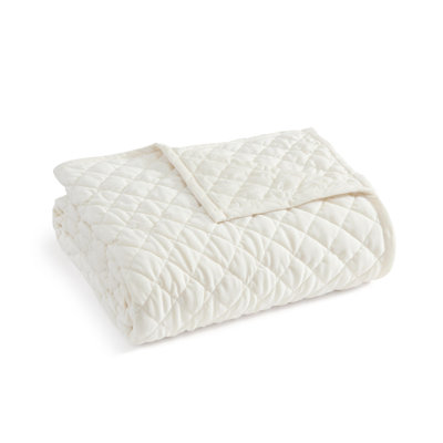 Martha Stewart Simone Solid Reversible Blanket