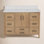 Kiara 48" Carrara Marble Single Bathroom Vanity