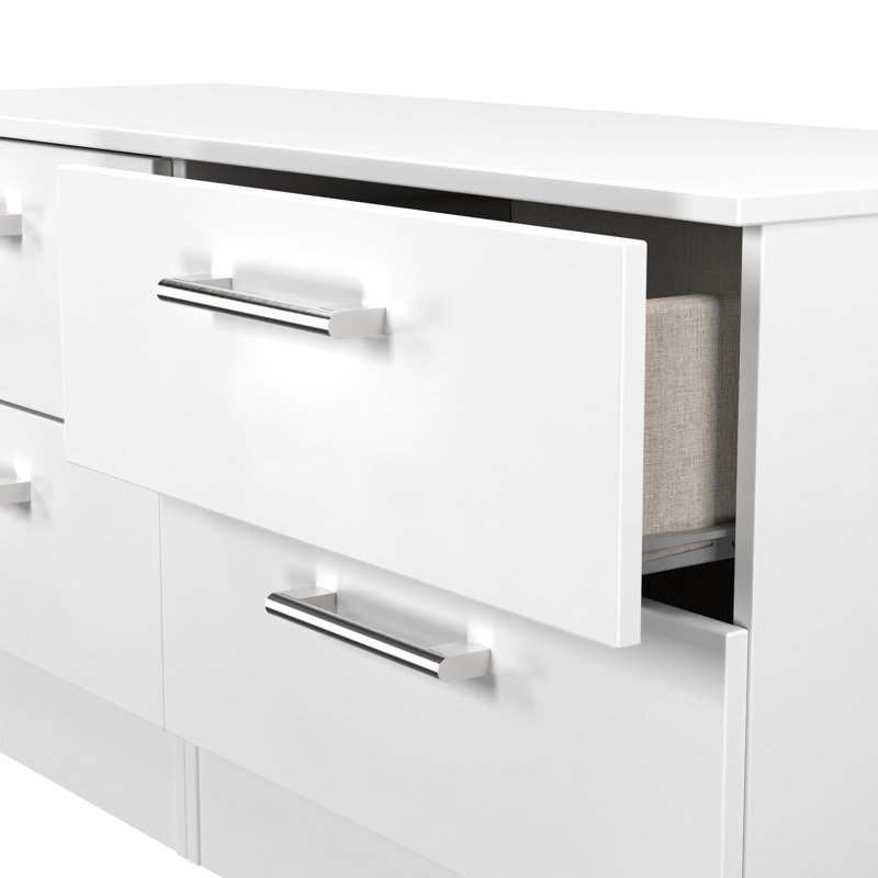 Bessy 110cm W 4 - Drawer Chest of Drawers