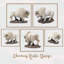 Figurine de bison en résine rustique Western