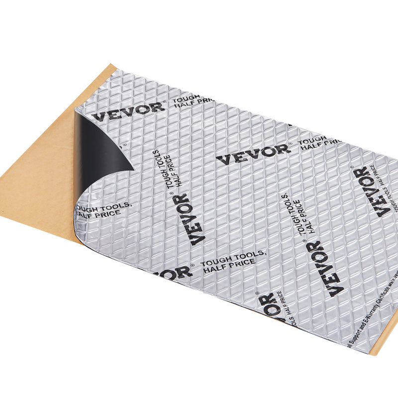 VEVOR Car Sound Deadening Mat, 50 mil, 4.8sq.m Butyl Noise Insulation and Vibration Dampening