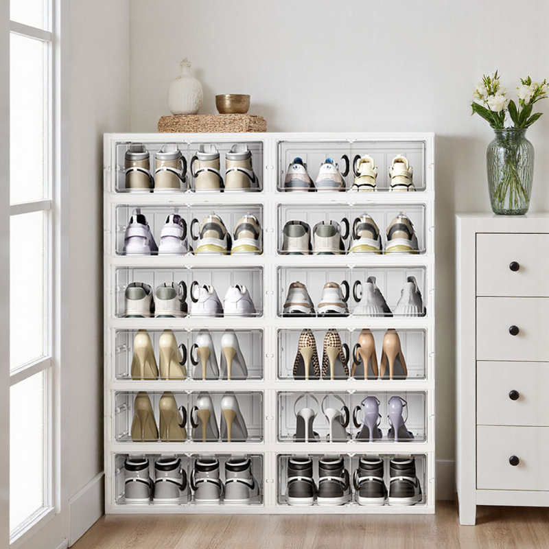 12 Pair Yes Shoe Rack