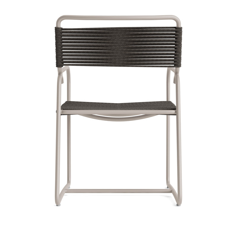 Walter Lamb Outdoor Armchair, Dove Smooth/Coal