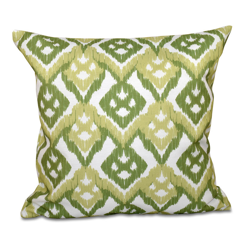 Housse et insert de coussin extérieur d'extérieur, H 16 po x l 16 po, Vert