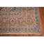 Tapis traditionnel orange en laine à motif floral 10 x 13