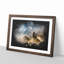 Wolves Howling in the Forest - Framed Print-56841769-56841768