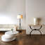 Teton Console-Bronze w/Travertine Top