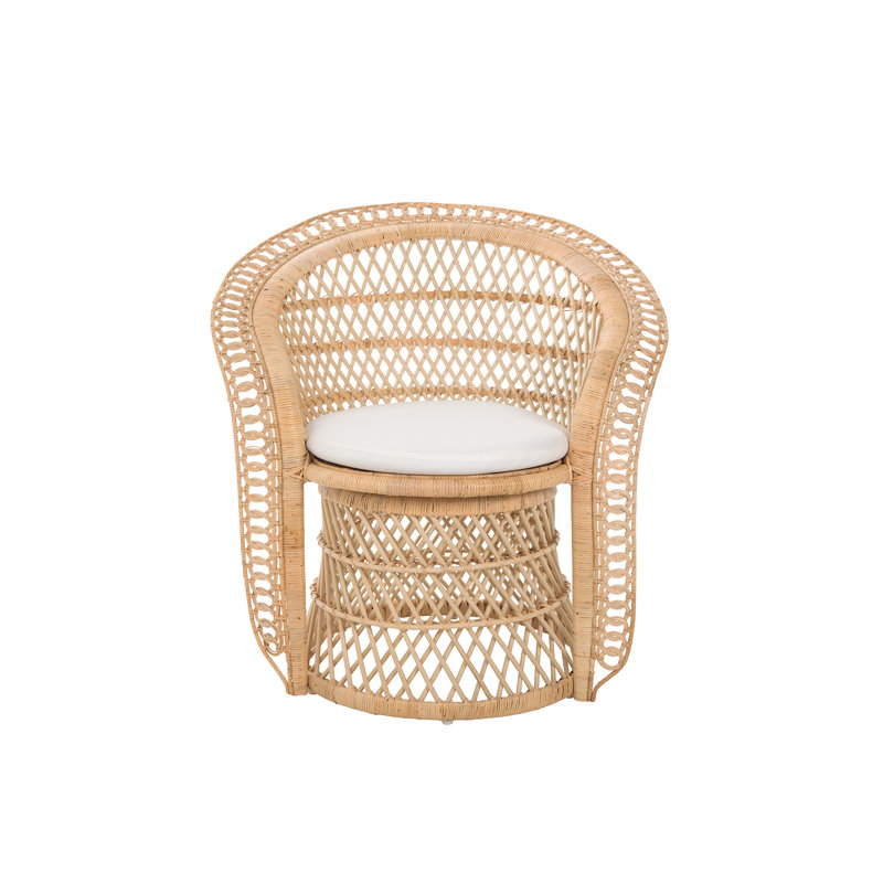 Fauteuil demi-tonneau de 35 po de largeur