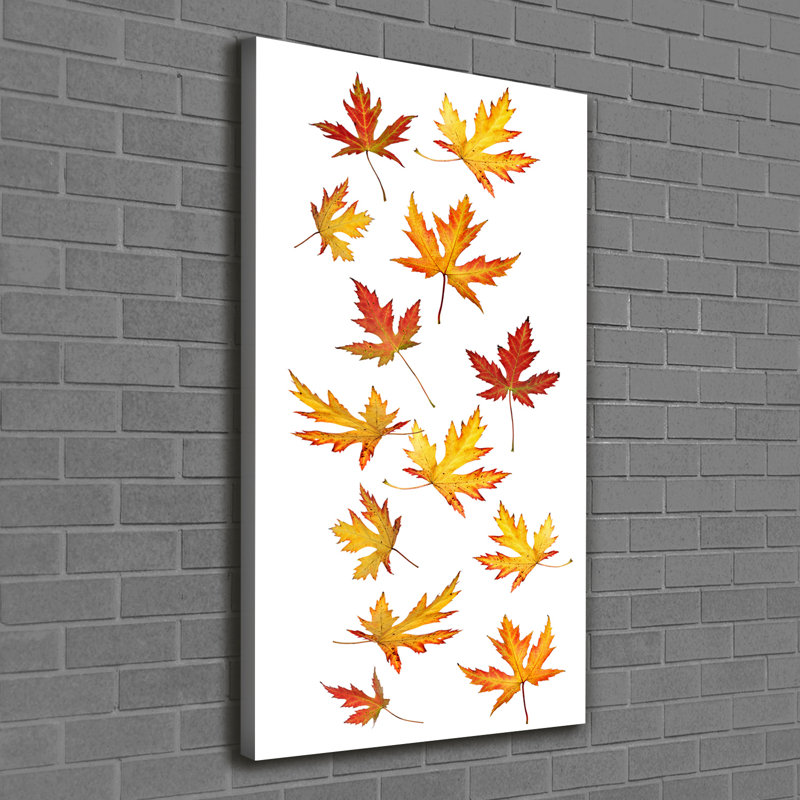 Autumn Leaves - Wrapped Canvas Print