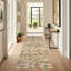 Tapis lavables rétro floraux pour la chambre à coucher, le salon et le couloir-130459111-130459112