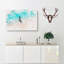 Soaring Seagulls Watercolour - Wrapped Canvas Print-56660537