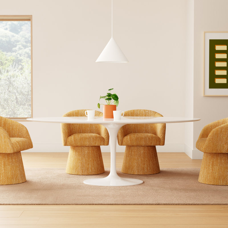 Flow Oval Dining Table