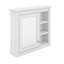Pharmacie, armoire de rangement de salle de bain murale avec miroir, 3 tablettes ouvertes-708769828