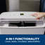 Climatiseur portatif 14 000 BTU GE avec fonctions de refroidissement et de chauffage GE - Blanc - APSA13YBMW