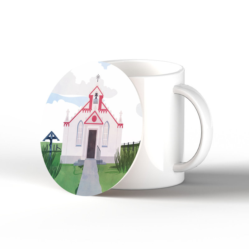 Ceramic Round 1 Piece Coaster