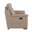 Fauteuil inclinable rembourré en cuir moderne Air-2090693572