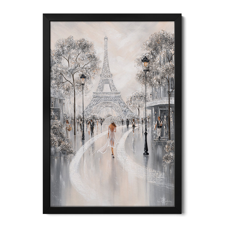 Tour Eiffel, flair de Paris - Portrait, affiches encadrées de qualité supérieure, H 24 po x l 16 po