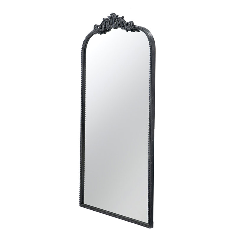 24" X 36"  Arch Mirror, Gold, 36" x 24"
