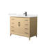 Janna 60" Freestanding Single Bathroom Vanity with Cultured Marble Top-782351689-799512128-799512131