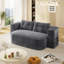 Canapé pliable 78,7 po 2-en-1 avec couverture fonctionnelle et 2 coussins moelleux-116743810
