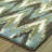 2’X3’ Gray Ikat Pattern Scatter Rug