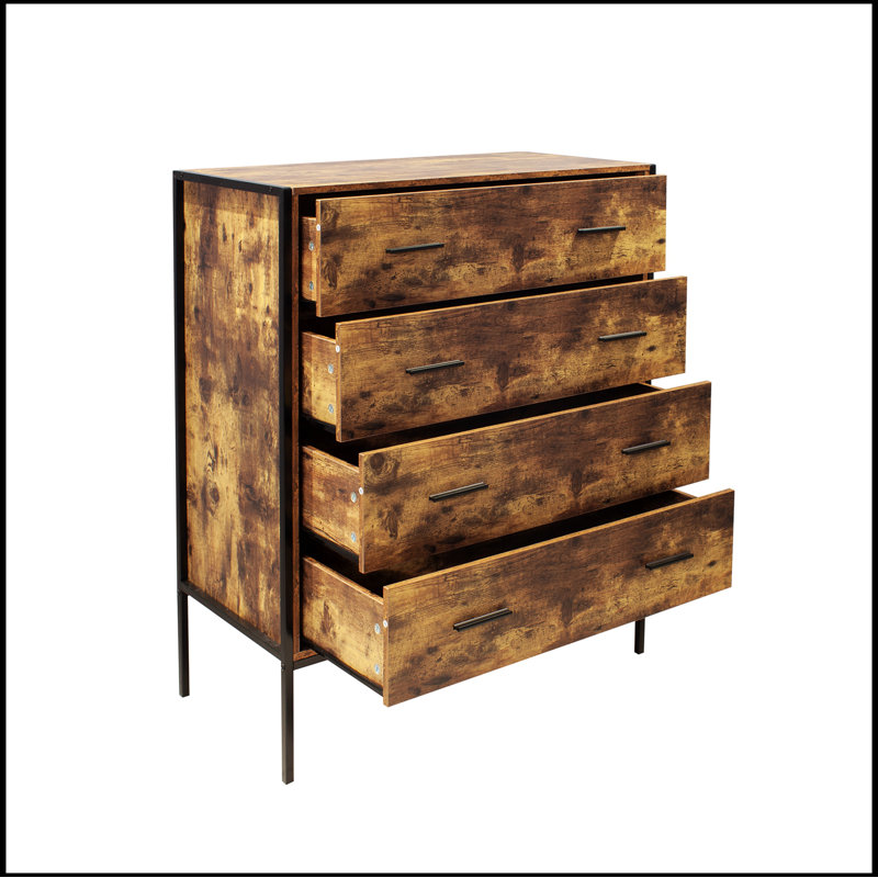 Commode décorative 4 tiroirs