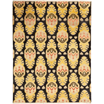 Wool Ikat Area Rug