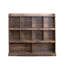 Bibliothèque à 10 tablettes Rangez vos objets de valeur. Panneau de particules de 15 mm Sécuritaire et sécuritaire. Bibliothèque 51,57 "x 11,73" 46,82. Organisez l'espace en toute facilité. Conception par l'utilisateur.-1644160934