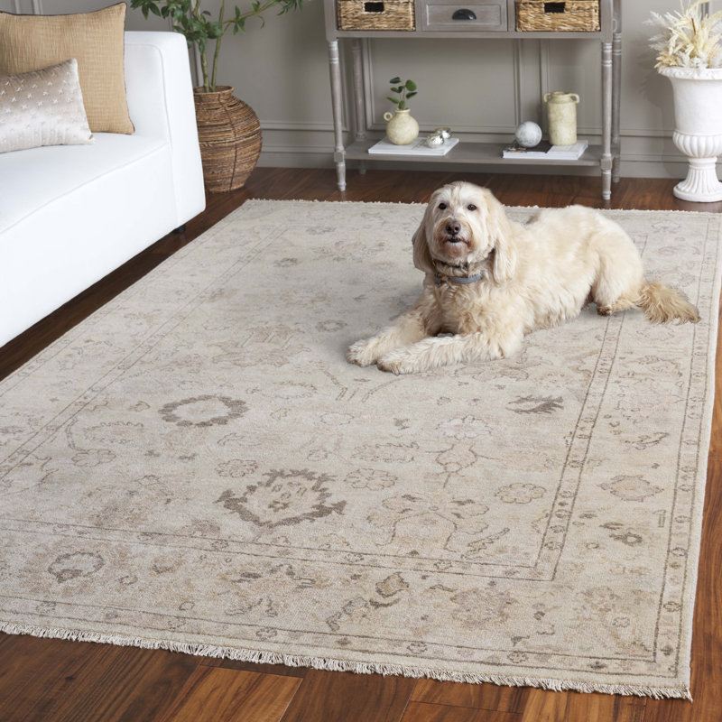 Rectangle Wool Area Rug, Rectangle 9' x 12'