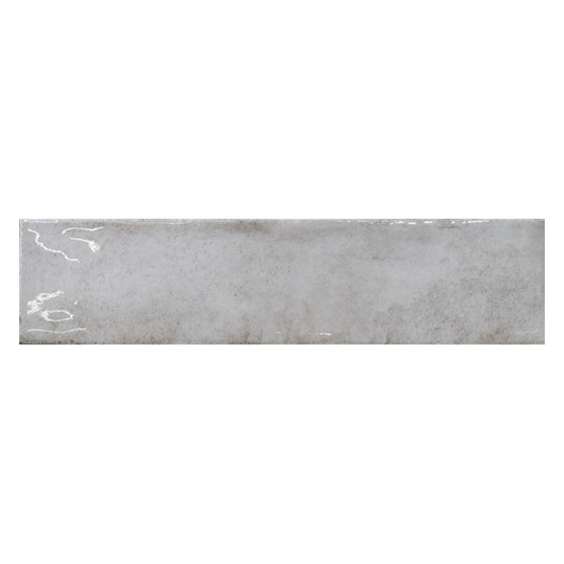 Carrelage mural rétro en porcelaine 2X10, Argento
