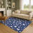Premium Machine Washable Dockside AMF1815 Christmas Trees Rug-1489608808