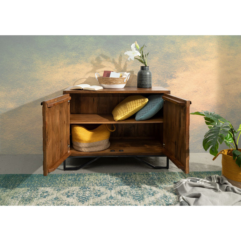 Solid Wood 107cm W Chest of Drawers