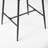 Chelsei 26" Upholstered Leather Bar Stool for Kitchen Bistro Pub Modern Bar Chair with Metal Base-1590581105-1590627553