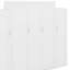 Lit escamotable avec garde-robe et tablette de rangement-301252535