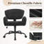 Chaise de bureau pivotante en chenille moderne pour bureau à domicile, coiffeuse et bureau-605231610