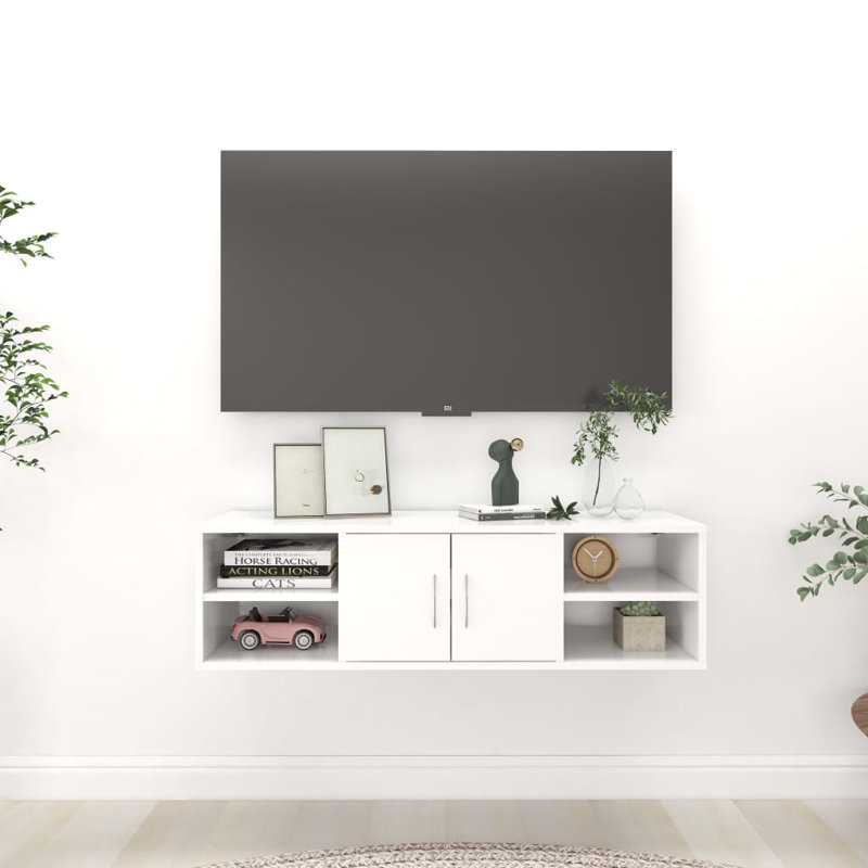 Meuble télé, Blanc