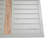 Bertolde Rectangular Metal Outdoor Dining Table With Umbrella Hole , 74.8'' in. W 35.5'' in. D