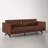 84'' Leather Sofa