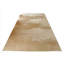 Tapis tibétain beige en soie noué à la main multi-tailles-337068772