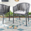 Chaise de patio avec coussin