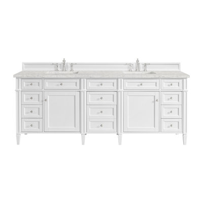 Brittany 84'' W Double Vanity