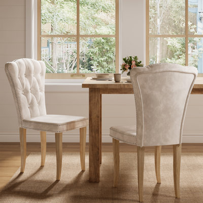 47cm H Velvet Upholstered Side Chair