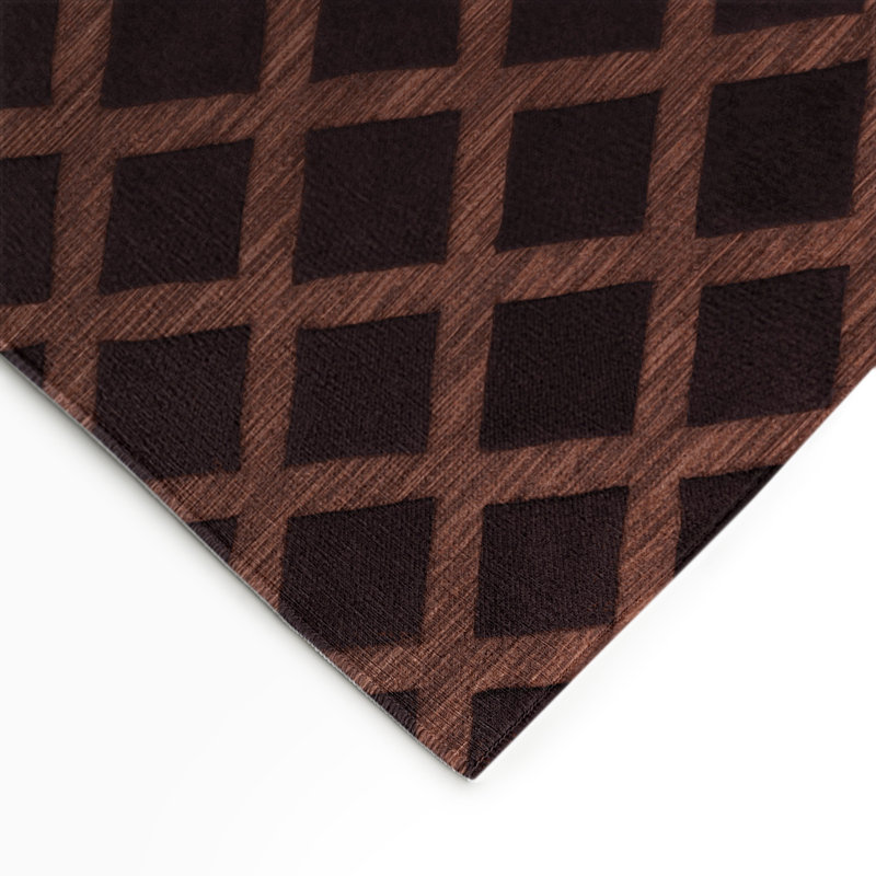 Tapis noir intérieur et extérieur Trellis, Rectangle 9 pi x 12 pi