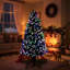 Lighted Artificial Christmas Tree-373842157