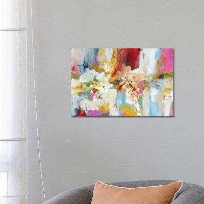 Abstract VIII by Andrada Anghel - Painting on Canvas