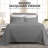 Superior Florin 100% Cotton Matelassé Jacquard Scrolling Medallion Bedspread Set-788619800-788619798