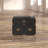 Lacquer Finish Metal Leg Side Table/Accent Table/Nightstand-22134414