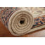 Tapis de couloir oriental géométrique Heriz Serapi noué à la main 3 x 8