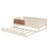 Wooden Bed With Built-In Bookshelves And Trundle-148621957-148622201